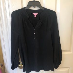 Lilly Pulitzer Elsa Top - 100% silk
